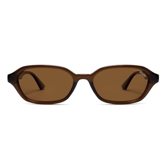 Retro Rectangle Polarized Sunglasses UV400 Protection Unisex main image 5